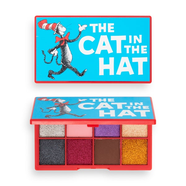 I Heart Revolution x Dr. Seuss Cat in The Hat Shadow Palette