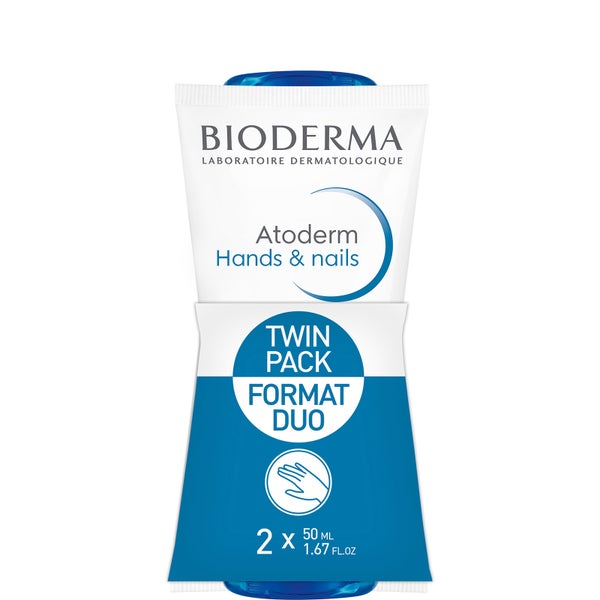 Bioderma Atoderm Hands and Nails Cream 50ml Duo
