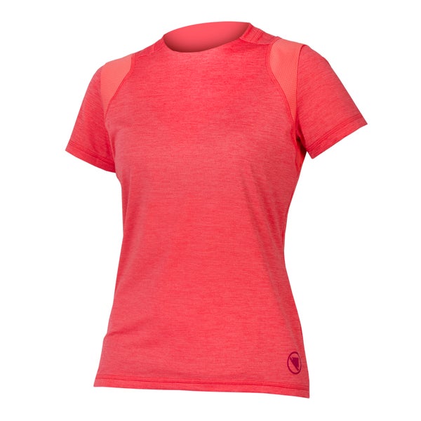 Donne SingleTrack S/S Jersey - Punch Pink