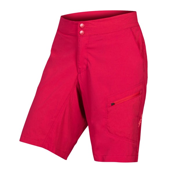 Donne Hummvee Lite Short with Liner - Berry