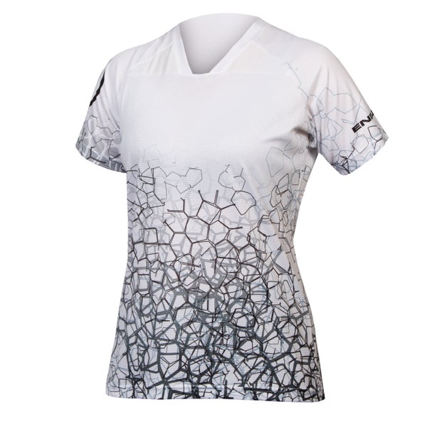 T-shirt SingleTrack imprimé femme édition limitée - Blanc