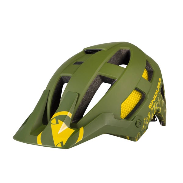 Men's SingleTrack Helmet - Olive Green