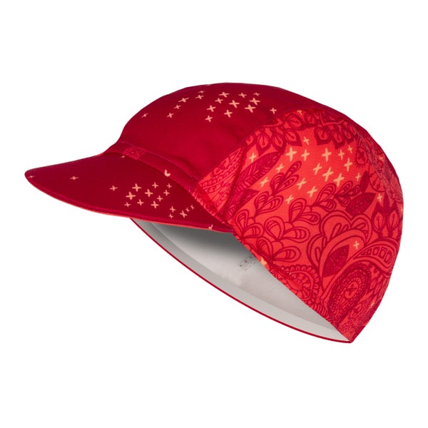 Casquette Paisley femme - Lie-de-vin