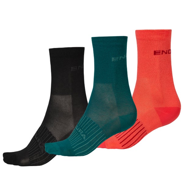 Women's Coolmax® Race Sock (Triple Pack) - Black