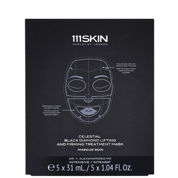111SKIN Celestial Black Diamond Lifting and Firming Treatment Mask Face Single 31ml