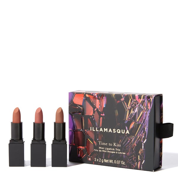 Illamasqua Time to Kiss Mini Lipstick Trio (Worth £36.00)