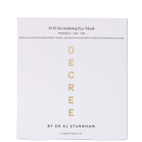 Decree SOS Revitalising Eye Masks (Various Options)