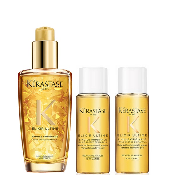 Kérastase Elixir Ultime L'Original Hair Oil Bundle