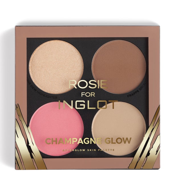 Inglot Rosie for Inglot Champagne Glow Afterglow Skin Palette 9.4g