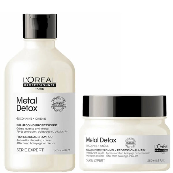L'Oreal Professional Metal Detox Sulphate Free Shampoo 300ml & Hair Mask 250ml