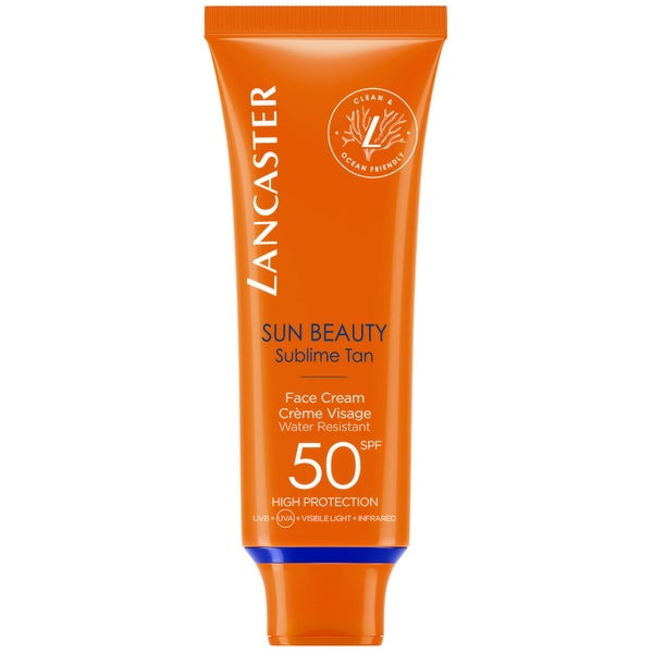 Lancaster Sun Beauty Face Cream SPF50 przeciwsłoneczny krem do twarzy 50 ml