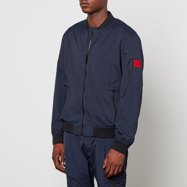 HUGO Men's Balvin2231 Bomber Jacket - Dark Blue