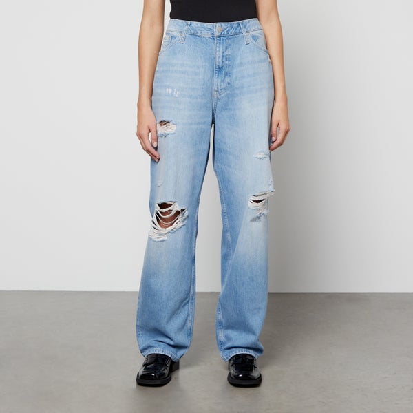 Calvin Klein Jeans 90s Straight-Leg Denim Jeans