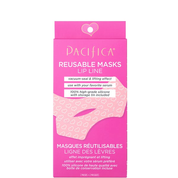 Pacifica Reusable Masks Lip Line (2 Pack)