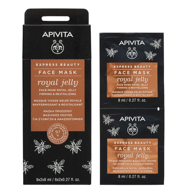 APIVITA Express Beauty Face Mask with Royal Jelly 12 x 0.27 fl. oz