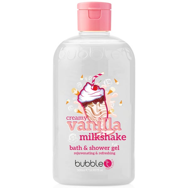 Bubble T Cosmetics Vanilla Milkshake Bubble Bath 500ml