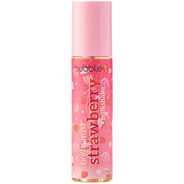 Bubble T Cosmetics Strawberry Milkshake Body Mist 150ml