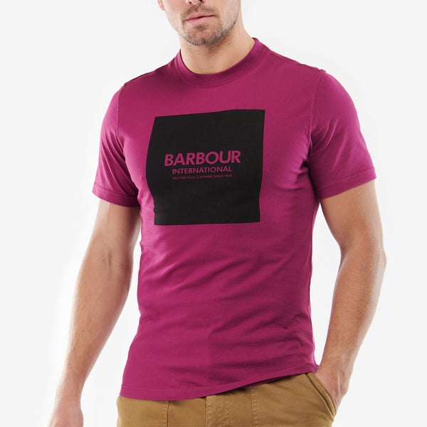 Barbour International Block Logo-Print Cotton-Jersey T-Shirt