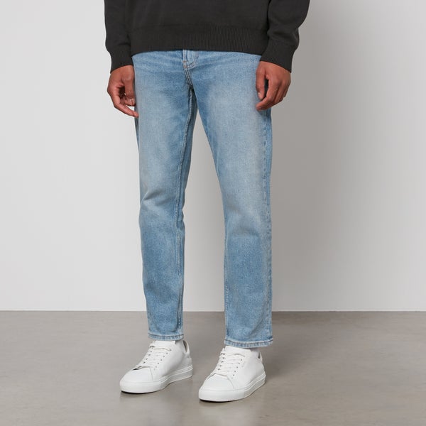 Calvin Klein Jeans Dad Logo-Patched Denim Jeans