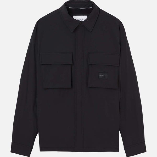 Calvin Klein Jeans Fleece-Lined Polyester Utility Jacket