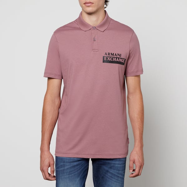Armani Exchange Cotton-Jersey Polo Shirt