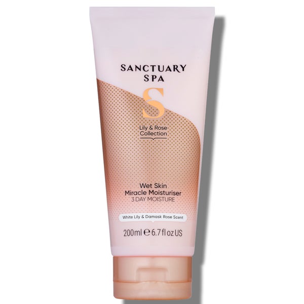 Sanctuary Spa Lily and Rose Collection Wet Skin Miracle Moisturiser 200ml