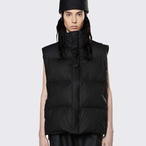 Rains Quilted Padded Matte-Shell Vest