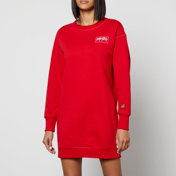 Kenzo Paris Cotton-Jersey Sweatshirt Dress