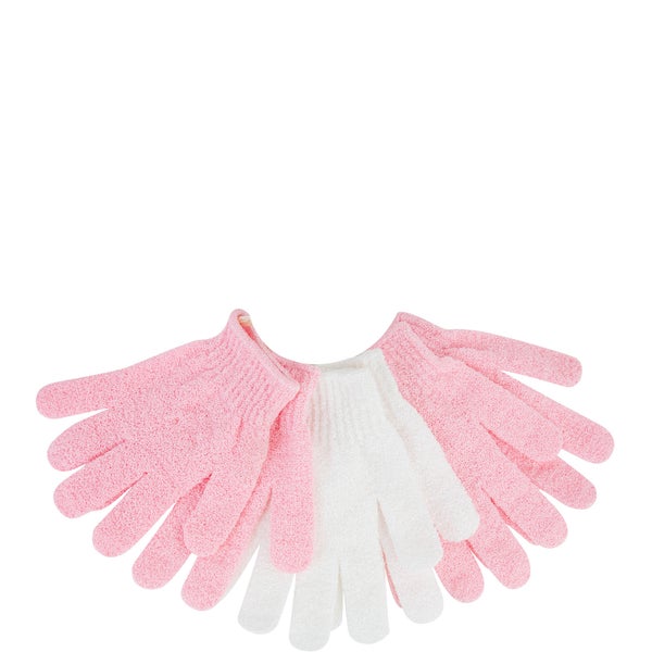 brushworks Exfoliating Gloves (Pack of 3)