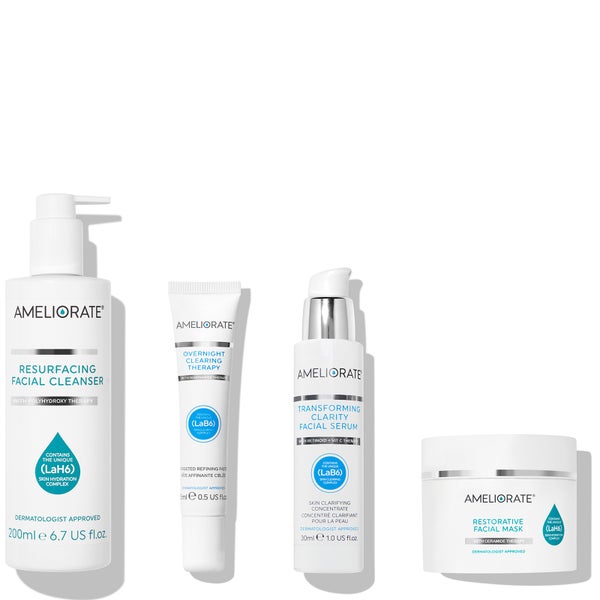 AMELIORATE Combination Skin Evening Routine (Worth £82)