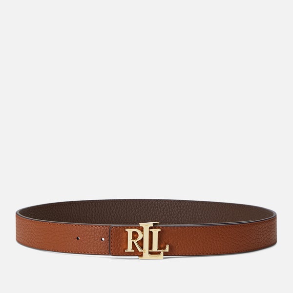 Lauren Ralph Lauren 30 Pebbled Leather Belt