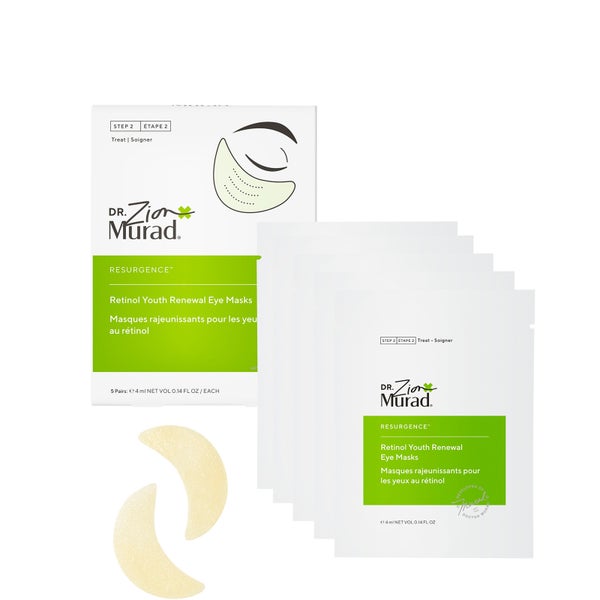 Dr. Zion x Murad Retinol Youth Renewal Eye Masks (5 Pack)