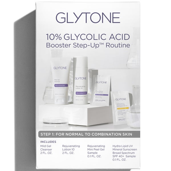 Glytone 10% Glycolic Acid Booster Step-Up Routine: Step 1 For Normal to Combination Skin