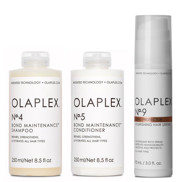 Olaplex Nourished Hair Essentials Ensemble de soins santé et hydratation