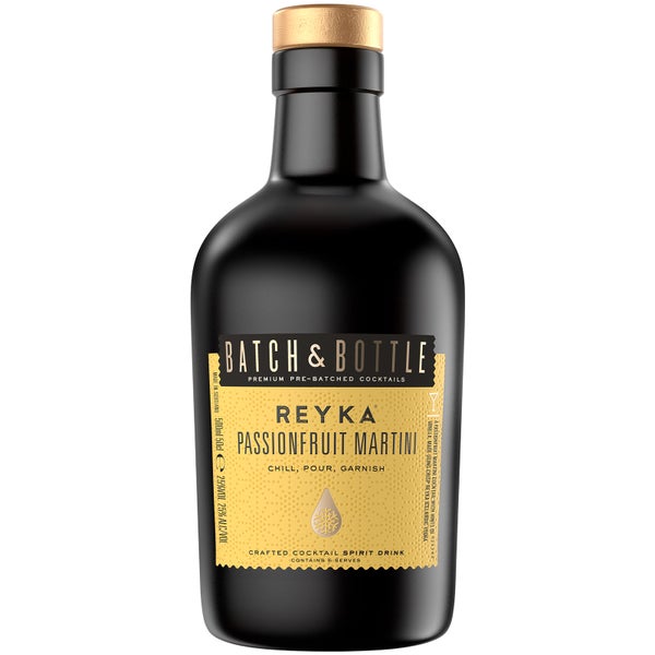 Batch & Bottle Reyka Passionfruit Martini Pre Made Cocktail 50cl