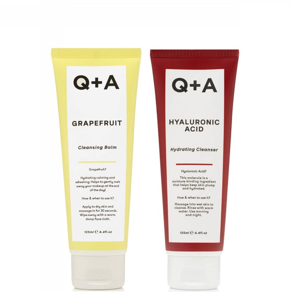 Q+A Double Cleanse Duo (Worth $22.00)