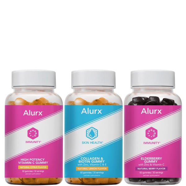 Alurx Vitamin Gummy Trio