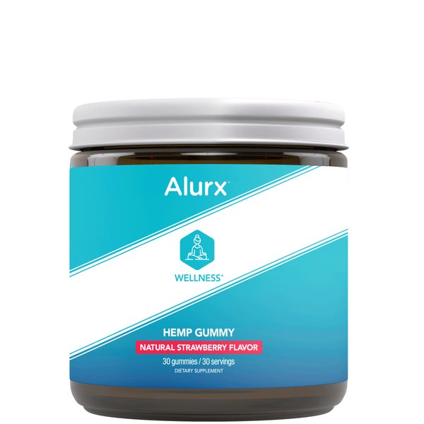 Alurx Wellness Hemp Gummy - Strawberry (30 Count)