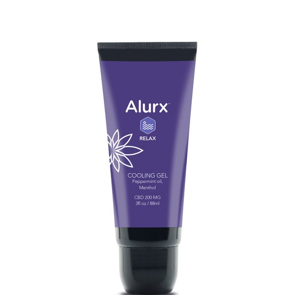 Alurx Cooling Gel with Peppermint and CBD - Topical 60ml