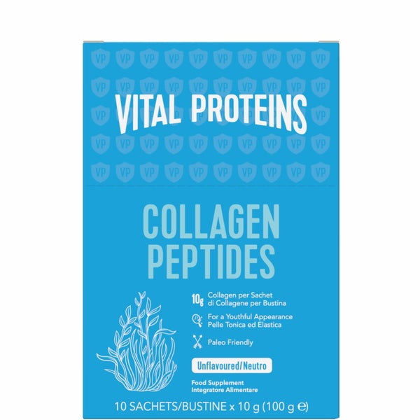 Vital Proteins Collagen Peptides 10 Stick Pack Box - Unflavoured (UK)