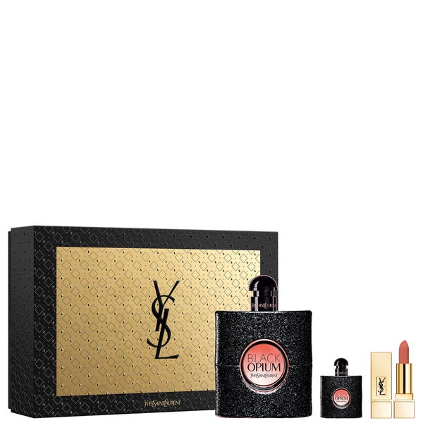 Yves Saint Laurent Deluxe Black Opium Eau de Parfum Gift Set (Worth £133.00)