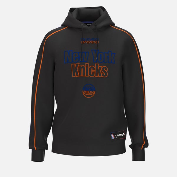 BOSS X NBA NY Knicks Cotton-Blend Jersey Hoodie
