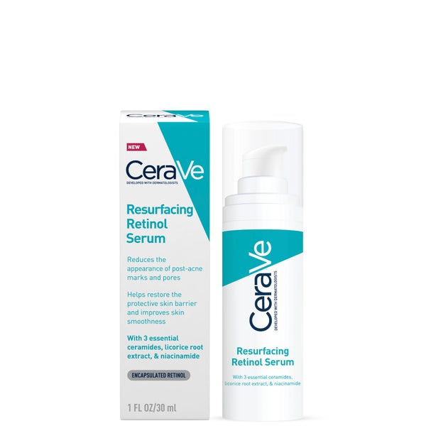 CeraVe Resurfacing Retinol Serum with Ceramides and Niacinamide for Blemish-Prone Skin serum do skóry 30 ml
