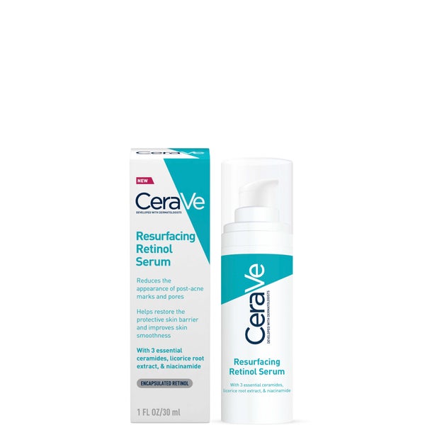 CeraVe Resurfacing Retinol Serum with Ceramides and Niacinamide for Blemish-Prone Skin 30ml