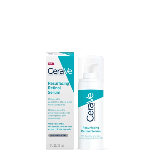CeraVe Resurfacing Retinol Serum met Ceramides en Niacinamide voor Oneffenhedengevoelige Huid 30 ml