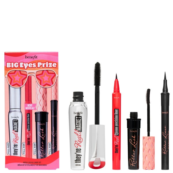benefit Big Eyes Prize They're Real Magnet and Roller Mascara and Liner Set