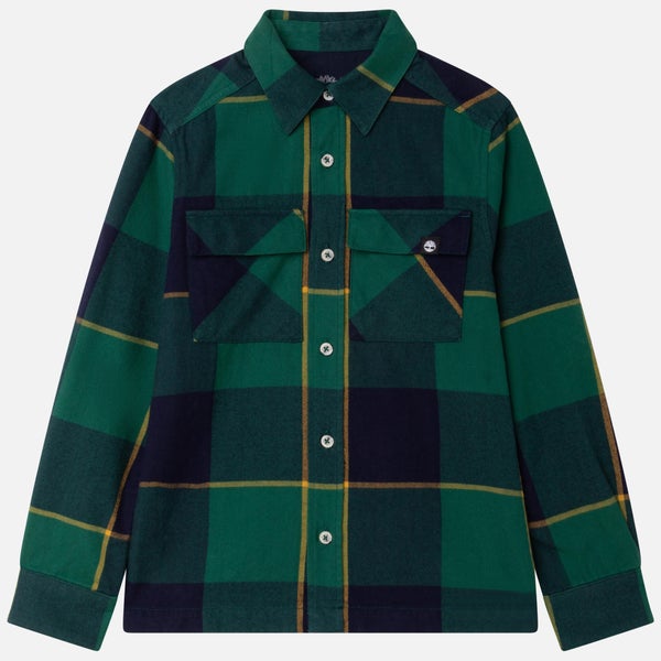 Timberland Kids’ Cotton-Flannel Check Shirt