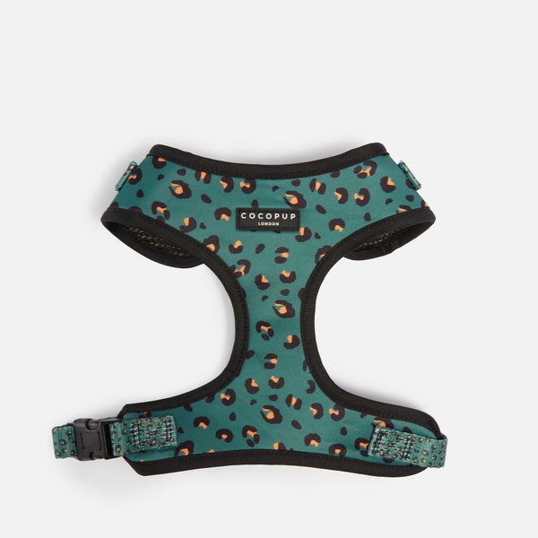 Cocopup Adjustable Dog Harness - Khaki Leopard