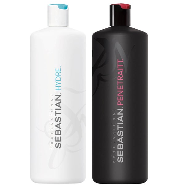 Sebastian Professional Penetraitt Shampoo and Conditioner Super Size Regime Bundle