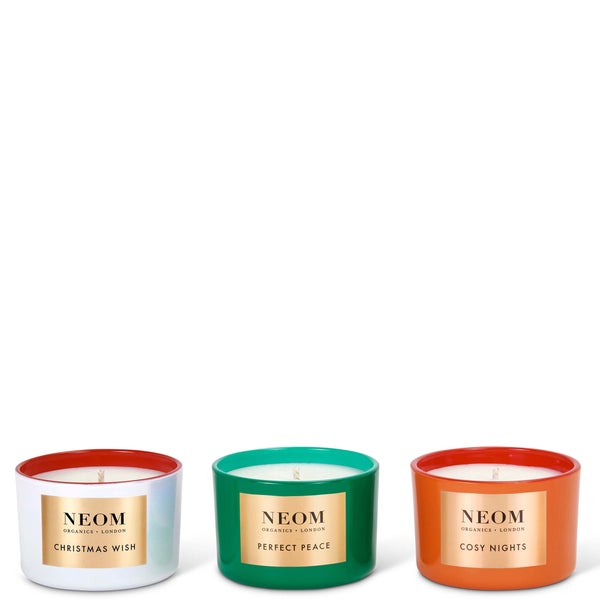 NEOM The Winter Wellbeing Wonders Candle Trio (Worth $55.50)
